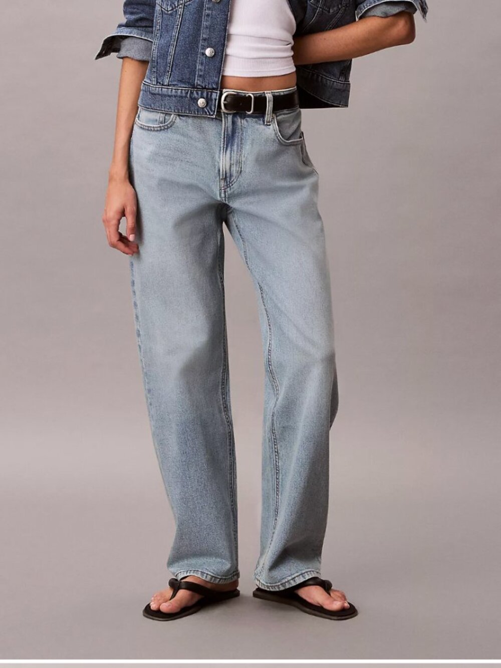 Calvin Klein 90s Straight Jeans – Relaxed Straight Leg Denim